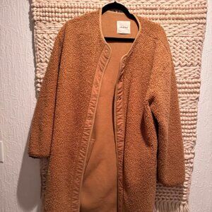 Wilfred Aritzia Teddy Sherpa Verrier Jacket, Size Large